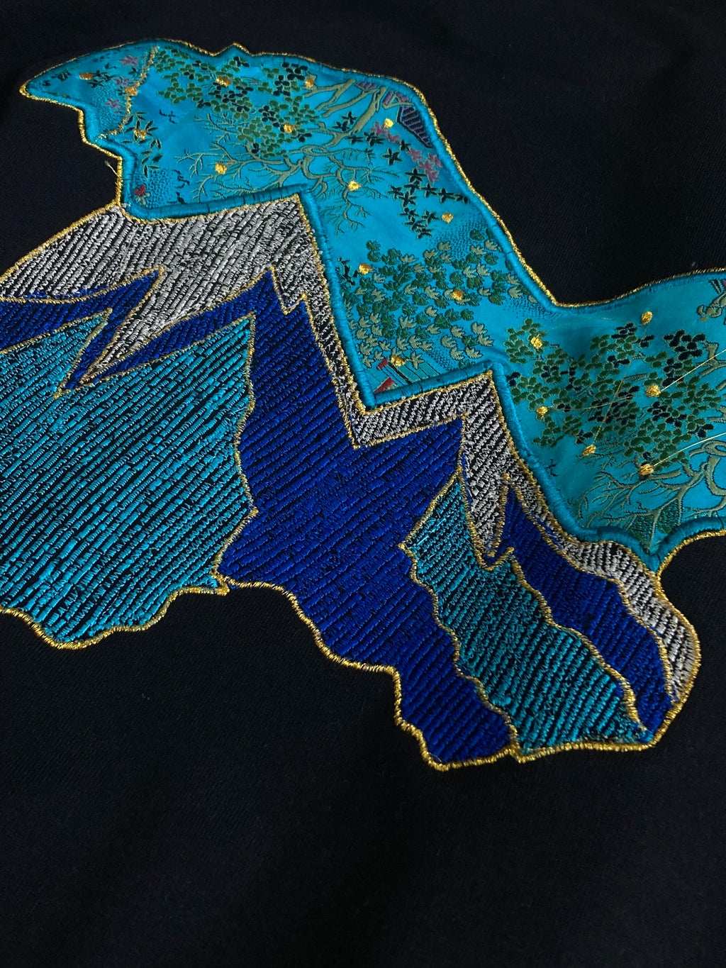 Kashmir Map Sweatshirt