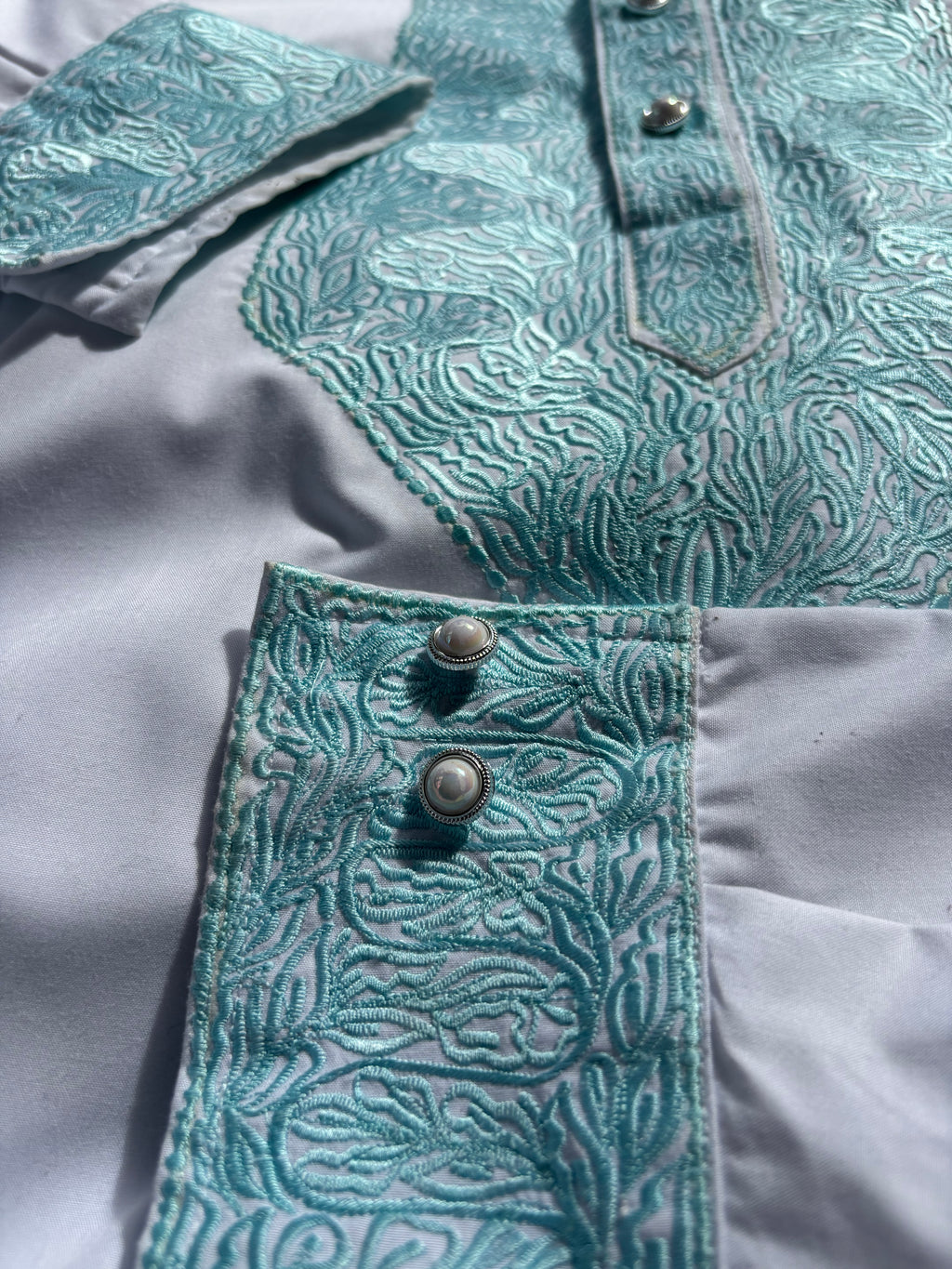 Traditional Embroidered Khan Dress