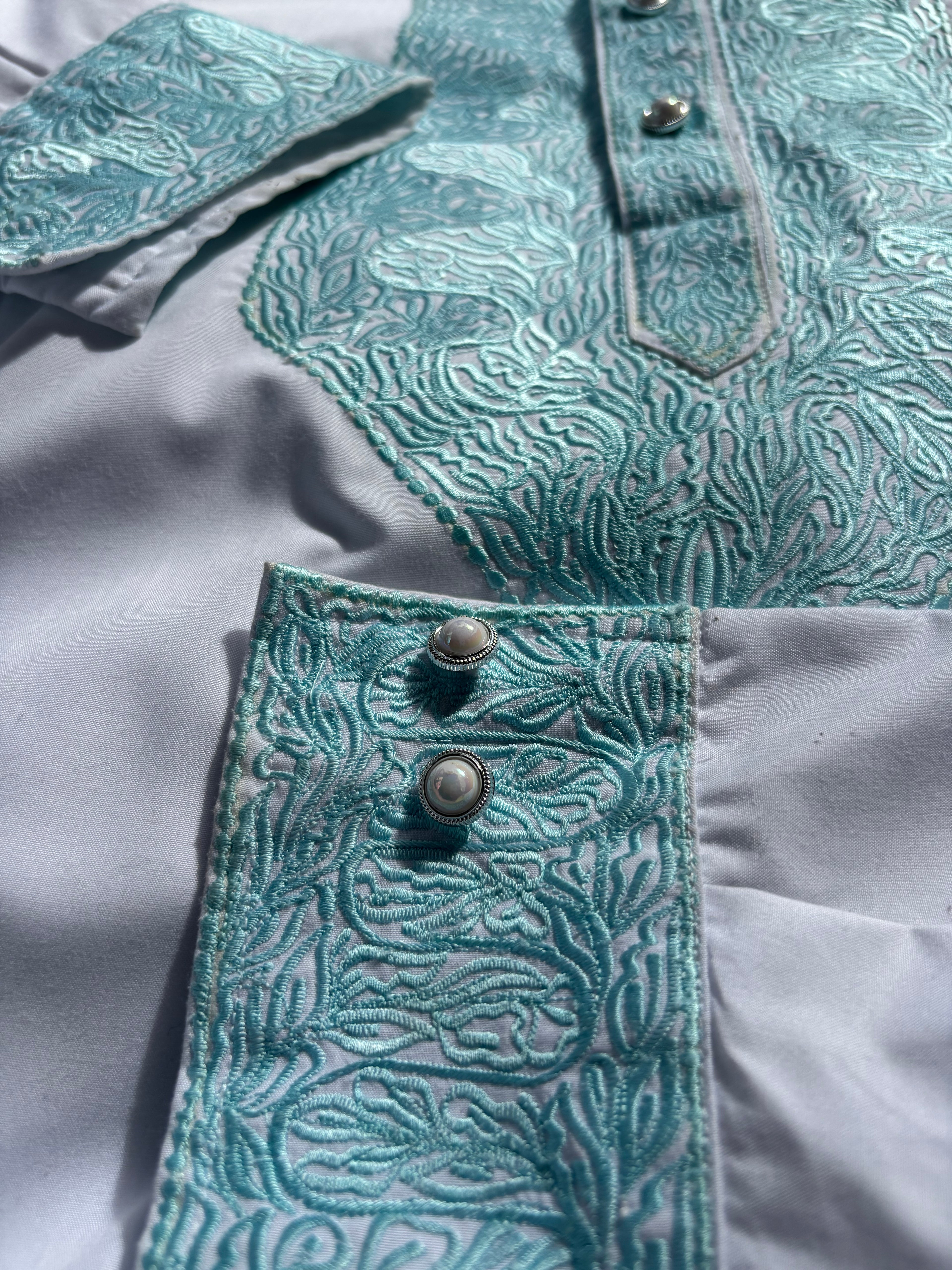Traditional Embroidered Khan Dress