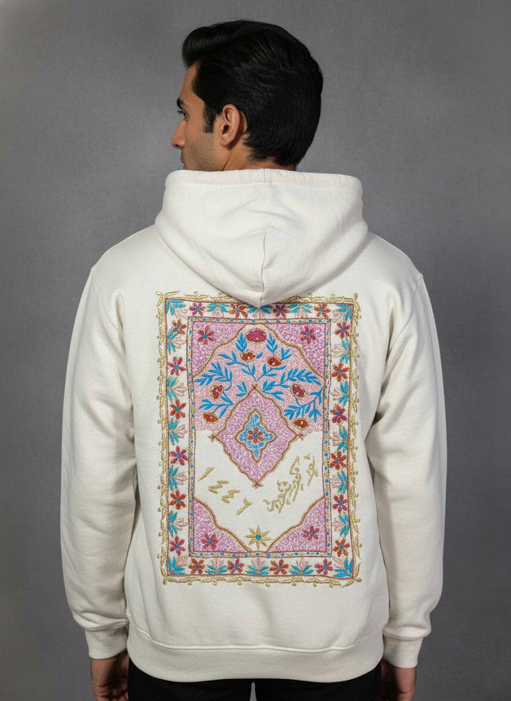 Farsh e Khas off white Hoodie