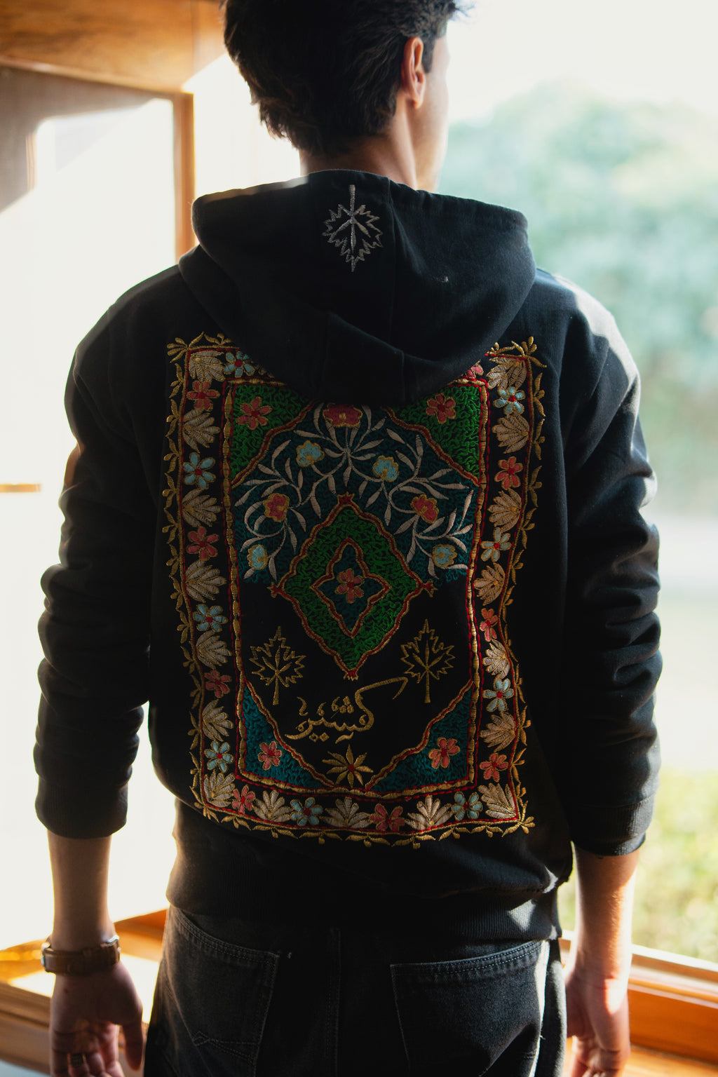 Farsh e Khas Black Hoodie