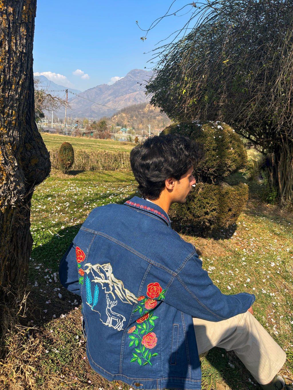 Kashmir Valley Denim Jacket