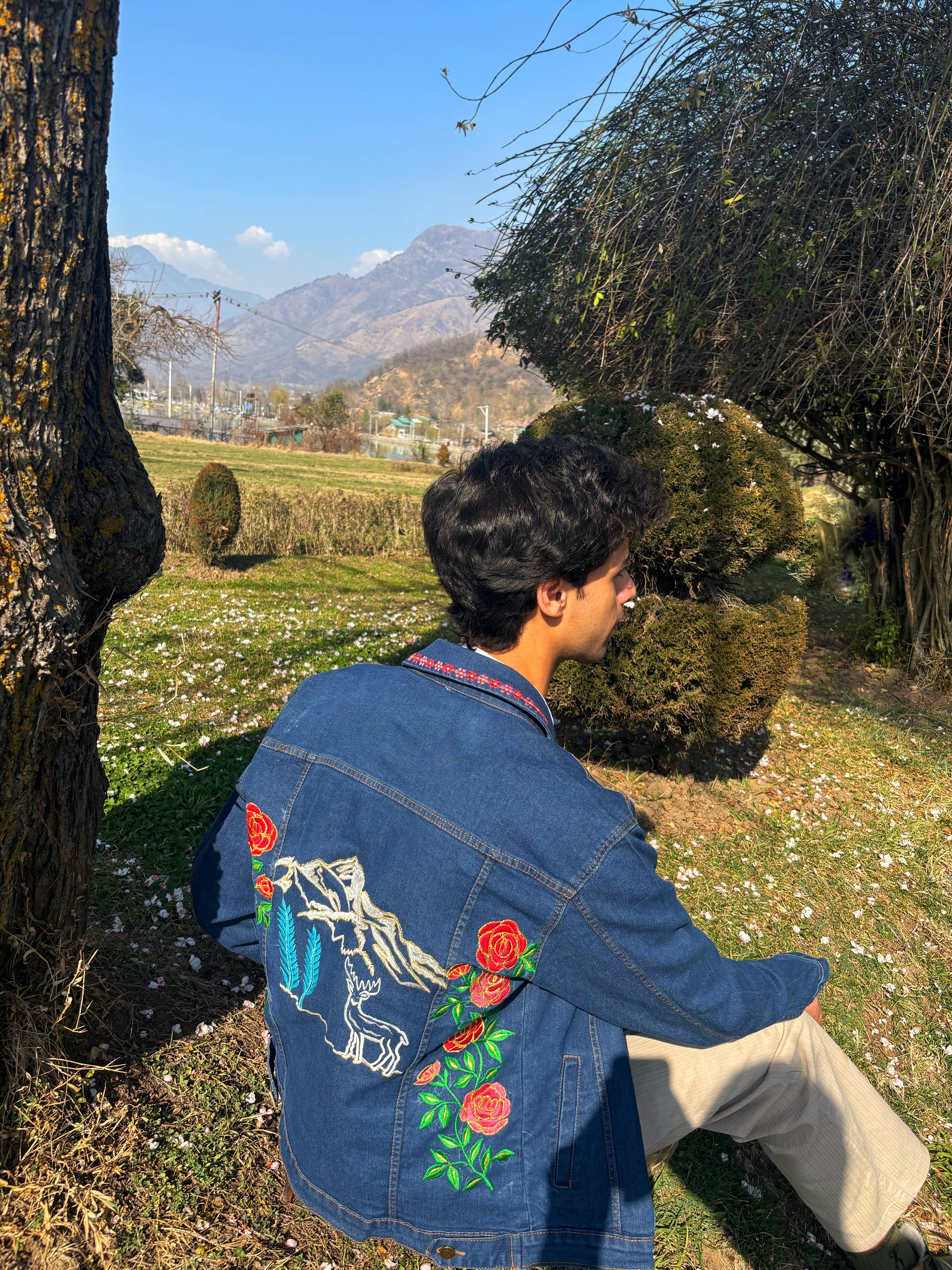 Kashmir Valley Denim Jacket