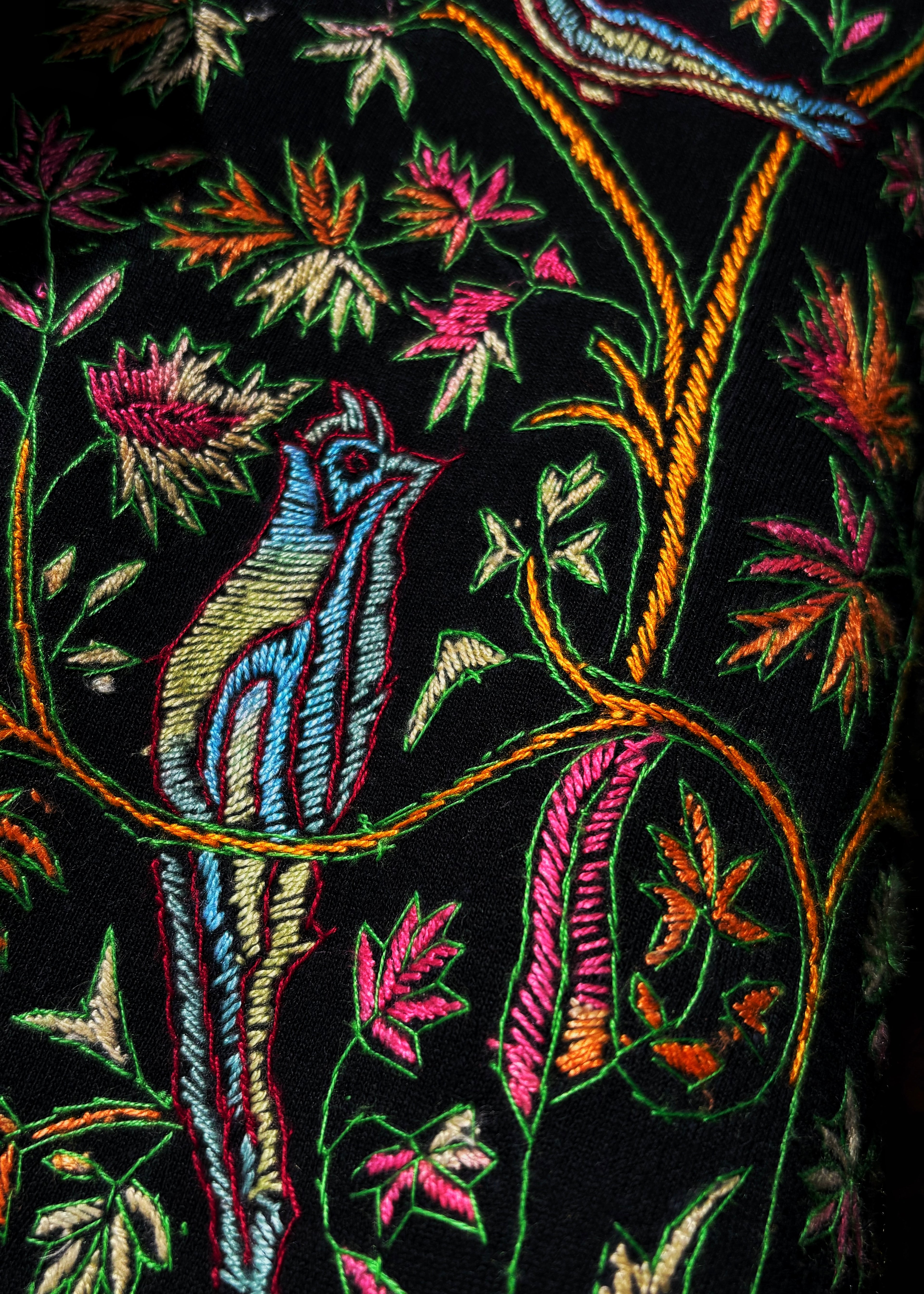 Hand Exclusive Premium Hand Sozni Embroidered Tree of Life Sweatshirt