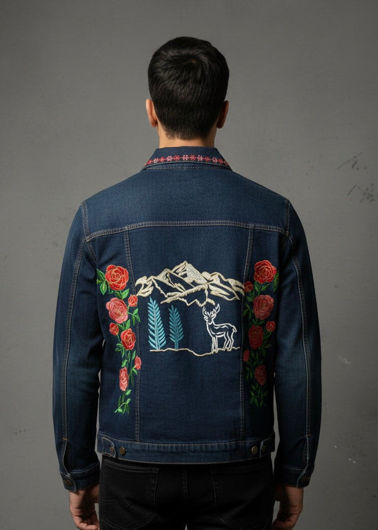 Kashmir Valley Denim Jacket