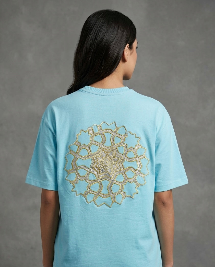 DASTAN E DAWADZHA KHATAM BAND INSPIRED BLUE T-SHIRT