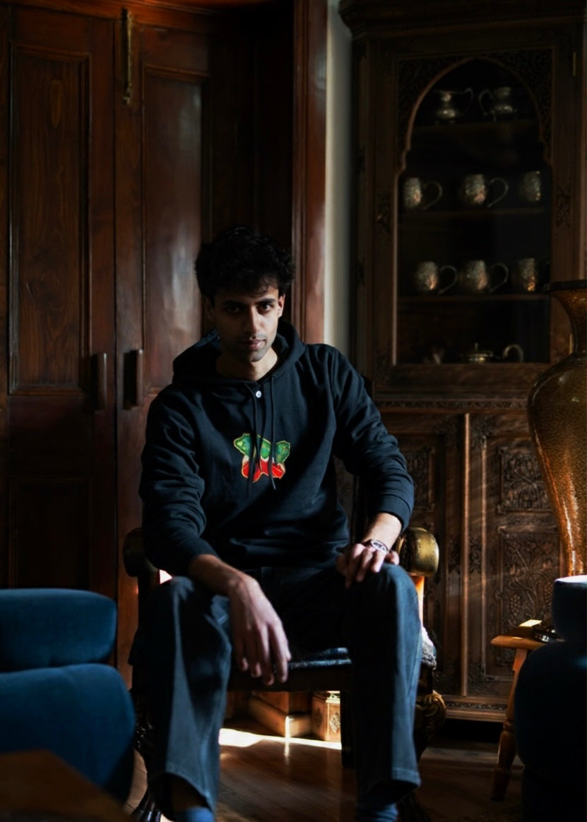 Farsh e Khas Black Hoodie
