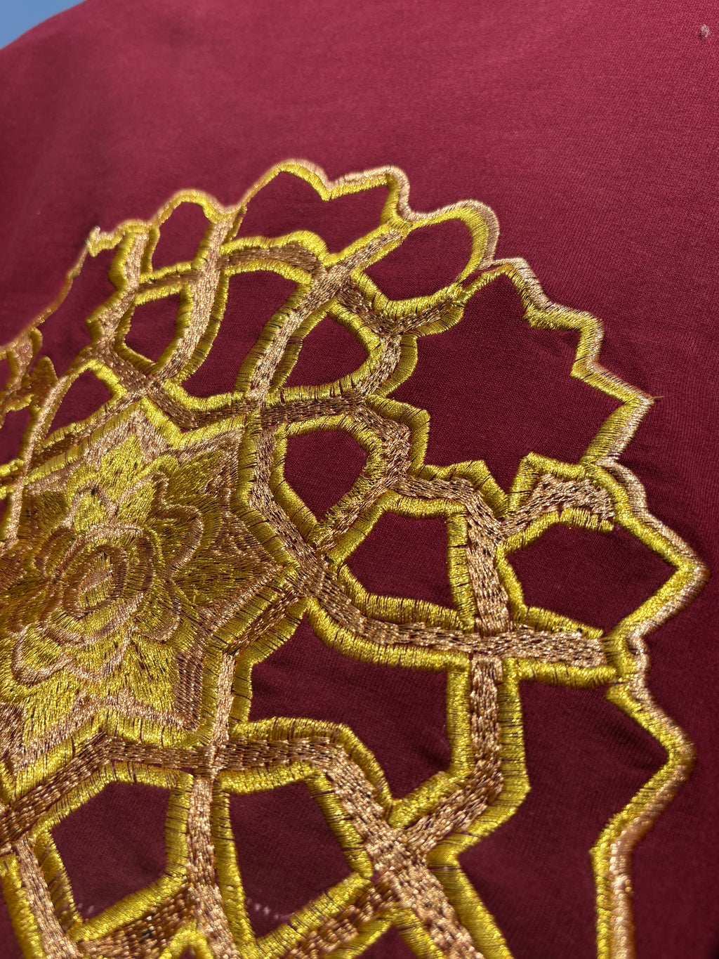 DASTAN E DAWADZHA KHATAM BAND INSPIRED MAROON T-SHIRT