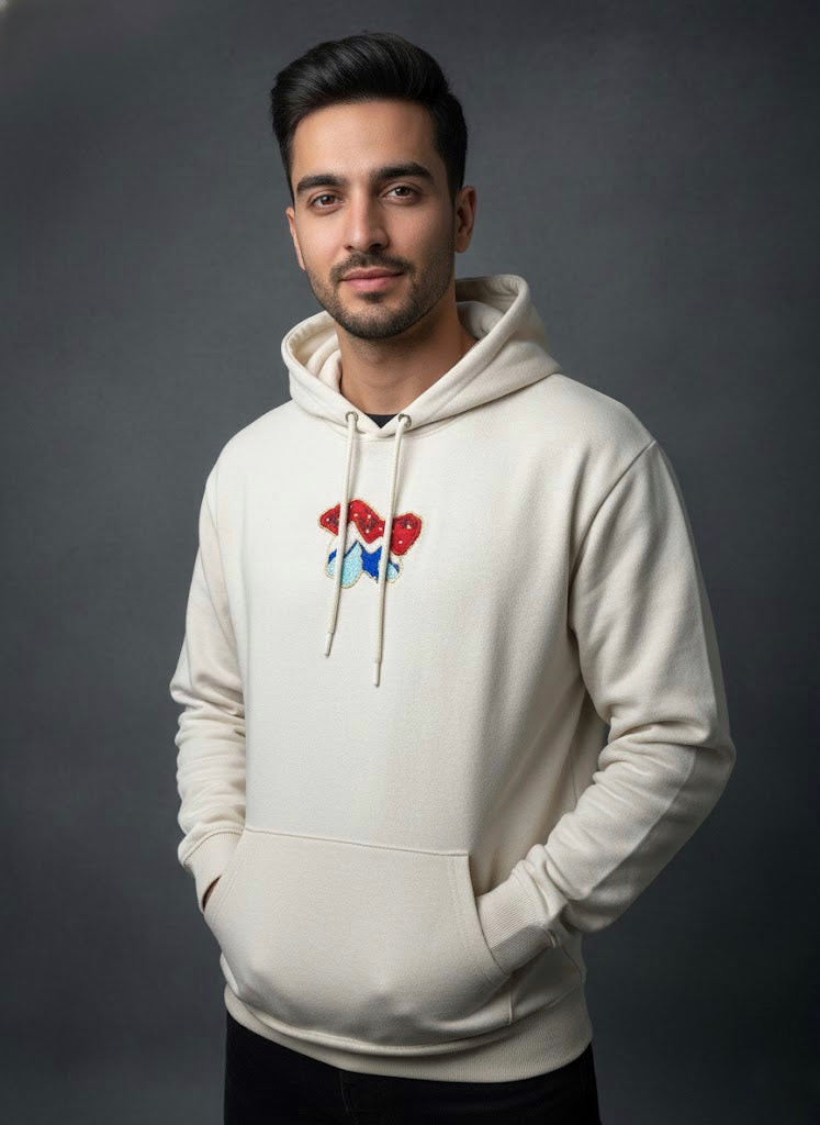 Farsh e Khas off white Hoodie