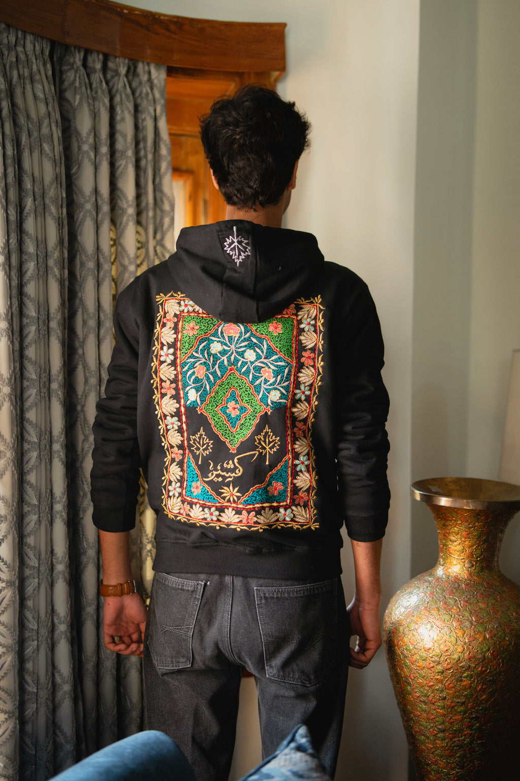 Farsh e Khas Black Hoodie