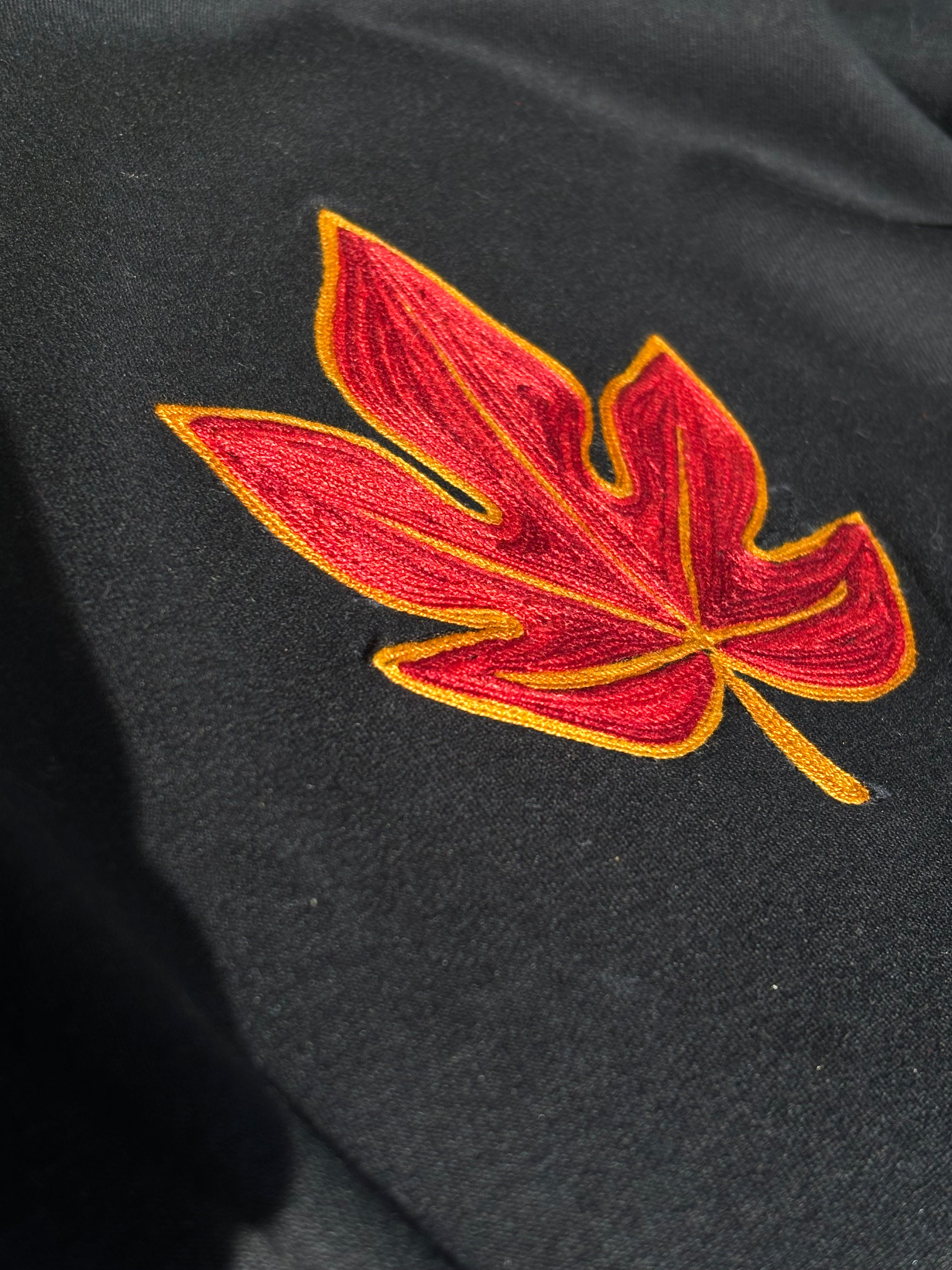 ARI THREAD WORK CHINAR/KASHMIR MOTIF SWEATSHIRT