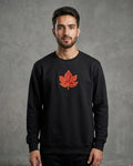 ARI THREAD WORK CHINAR/KASHMIR MOTIF SWEATSHIRT