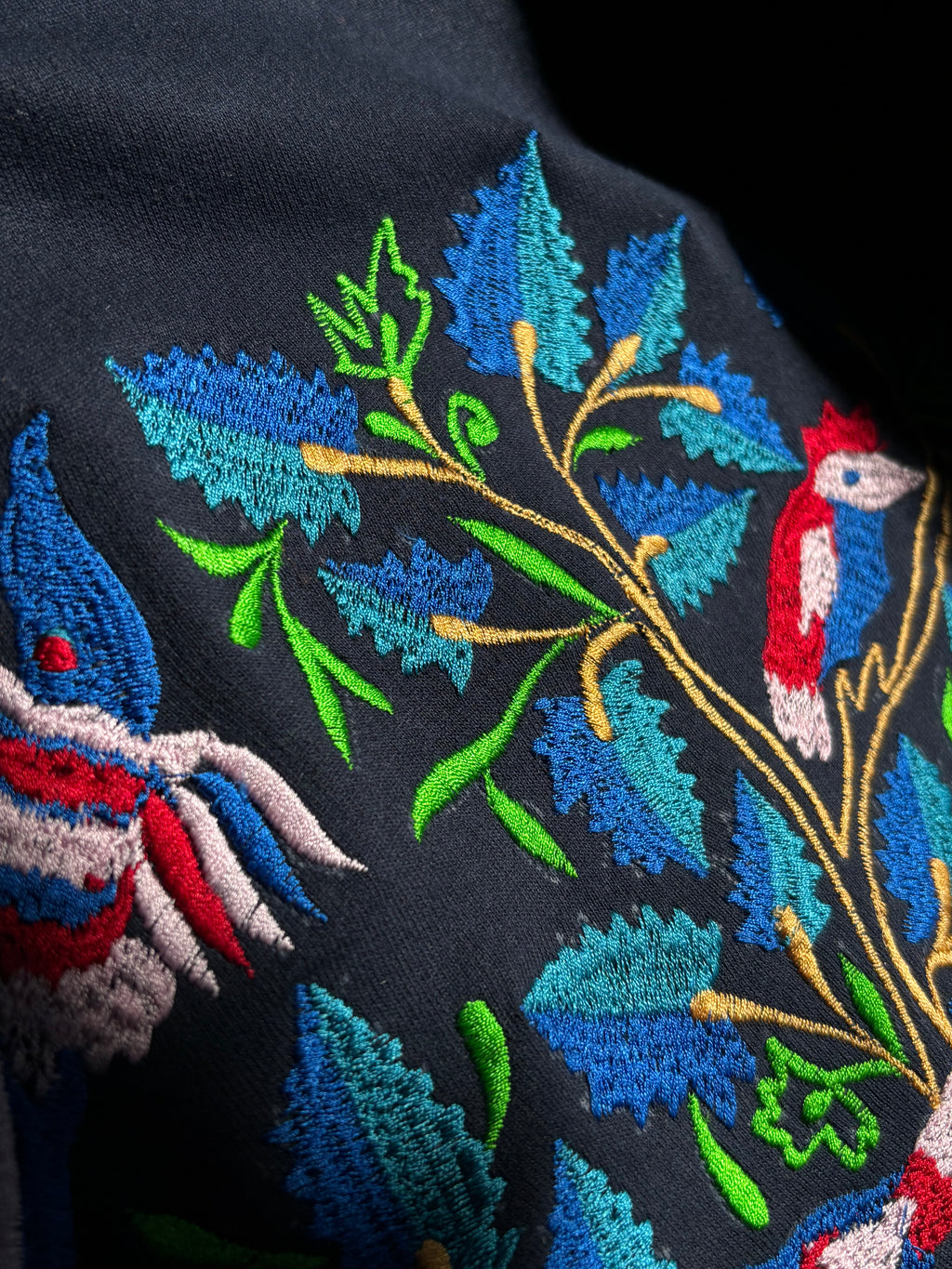 Tree of Life Sweatshirt Navy Blue