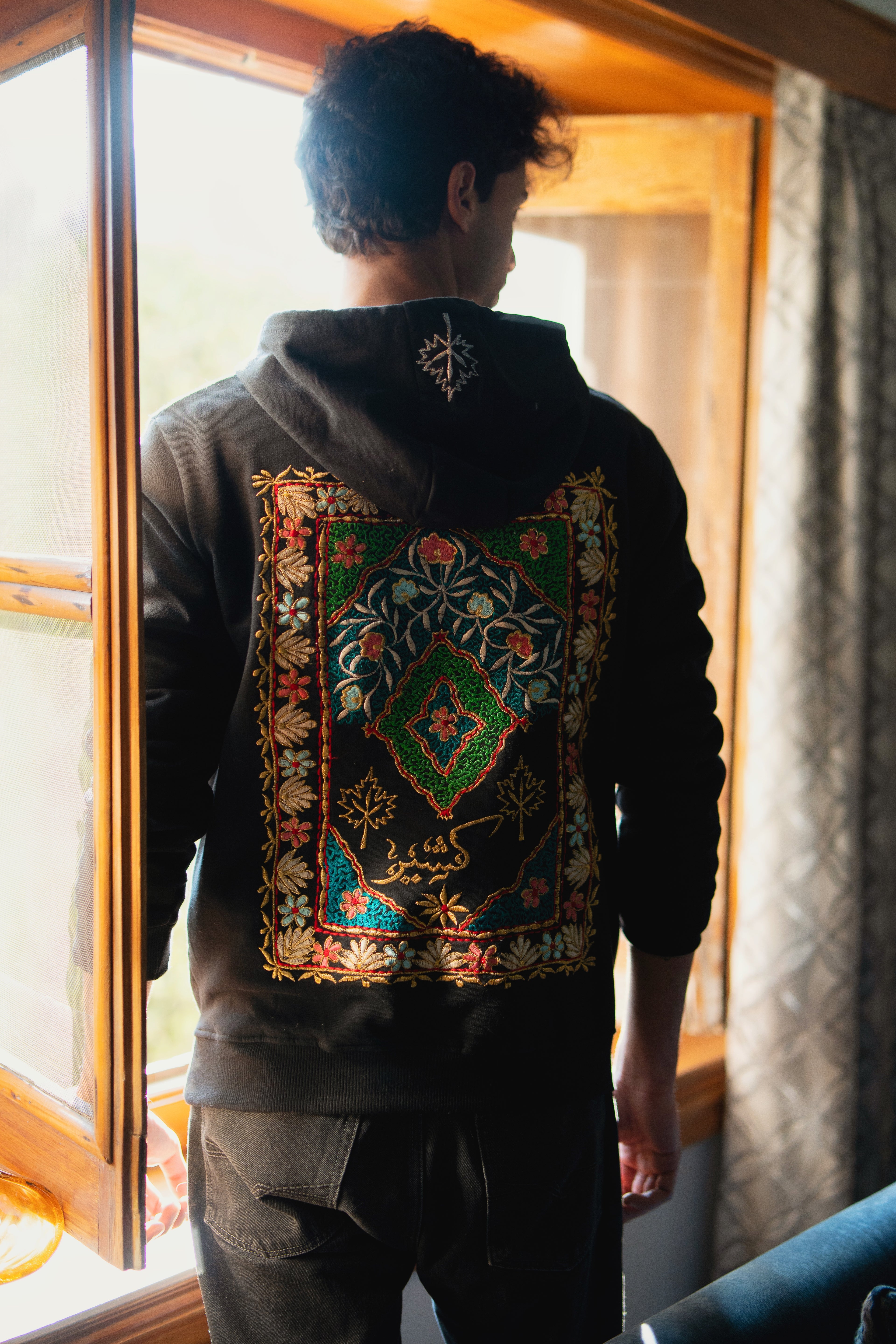 Farsh e Khas Black Hoodie