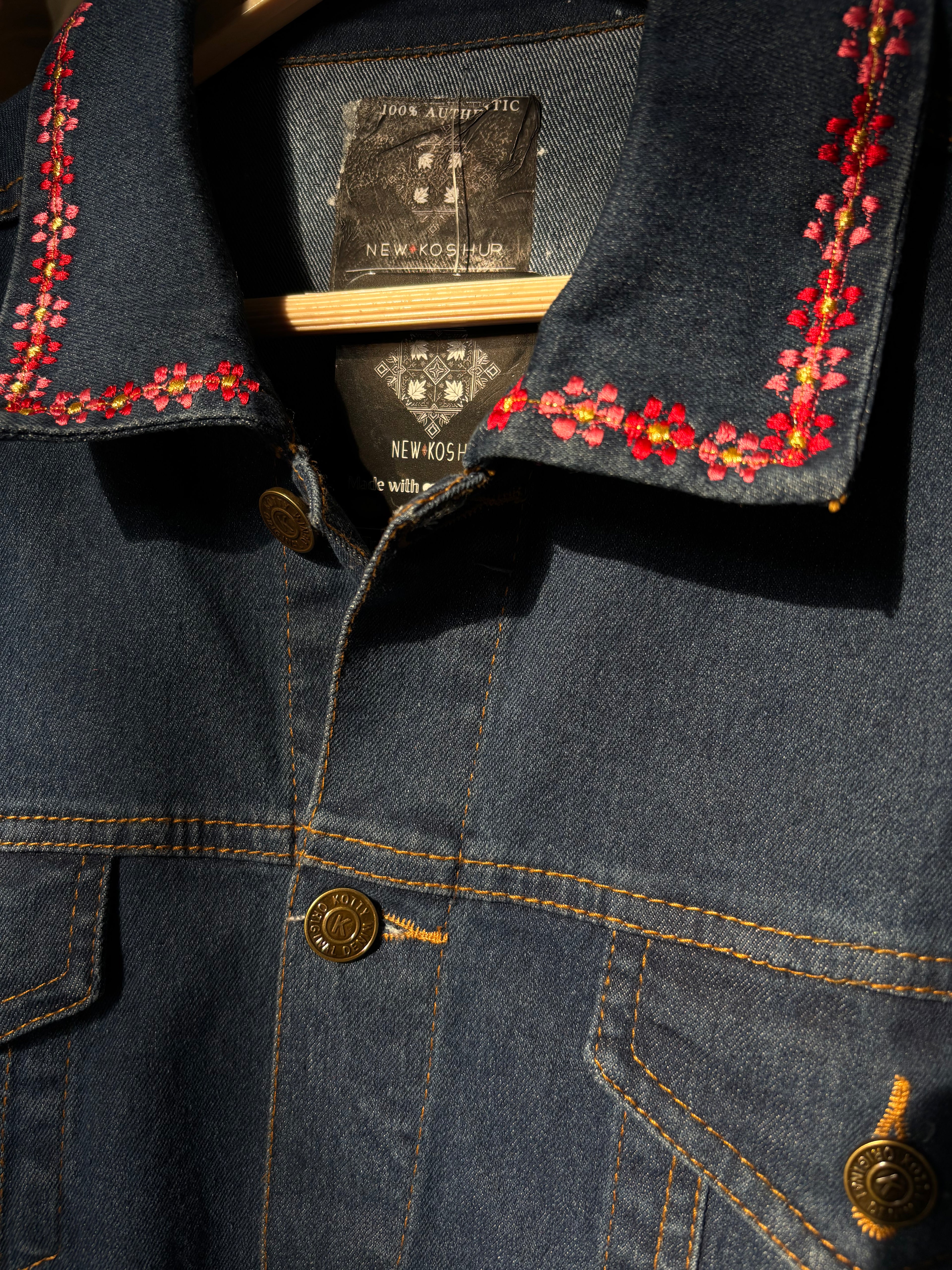 Kashmir Valley Denim Jacket