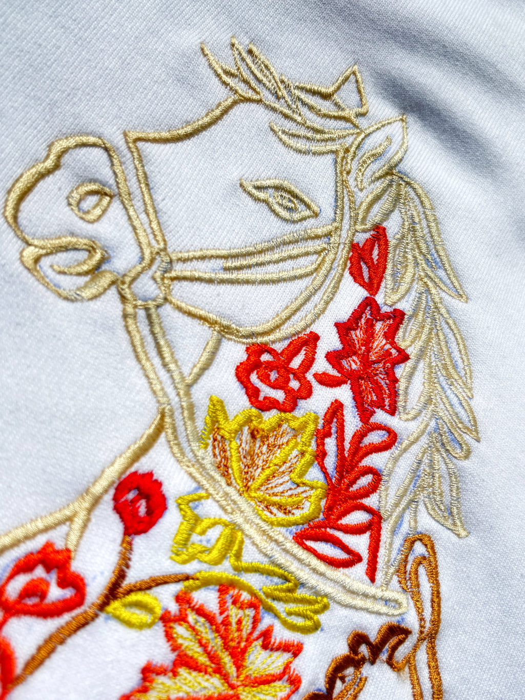 Har châta watan kashmir de Afghan Proverb on Kashmir Inspired White Hoodie