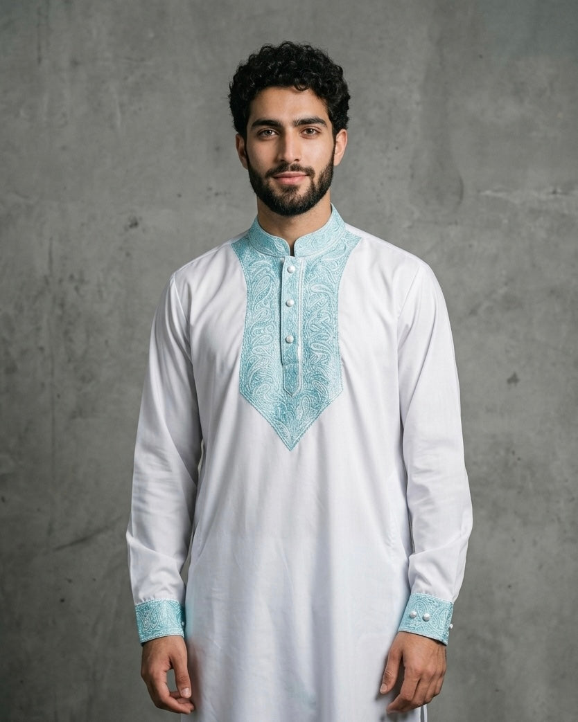 Traditional Embroidered Khan Dress
