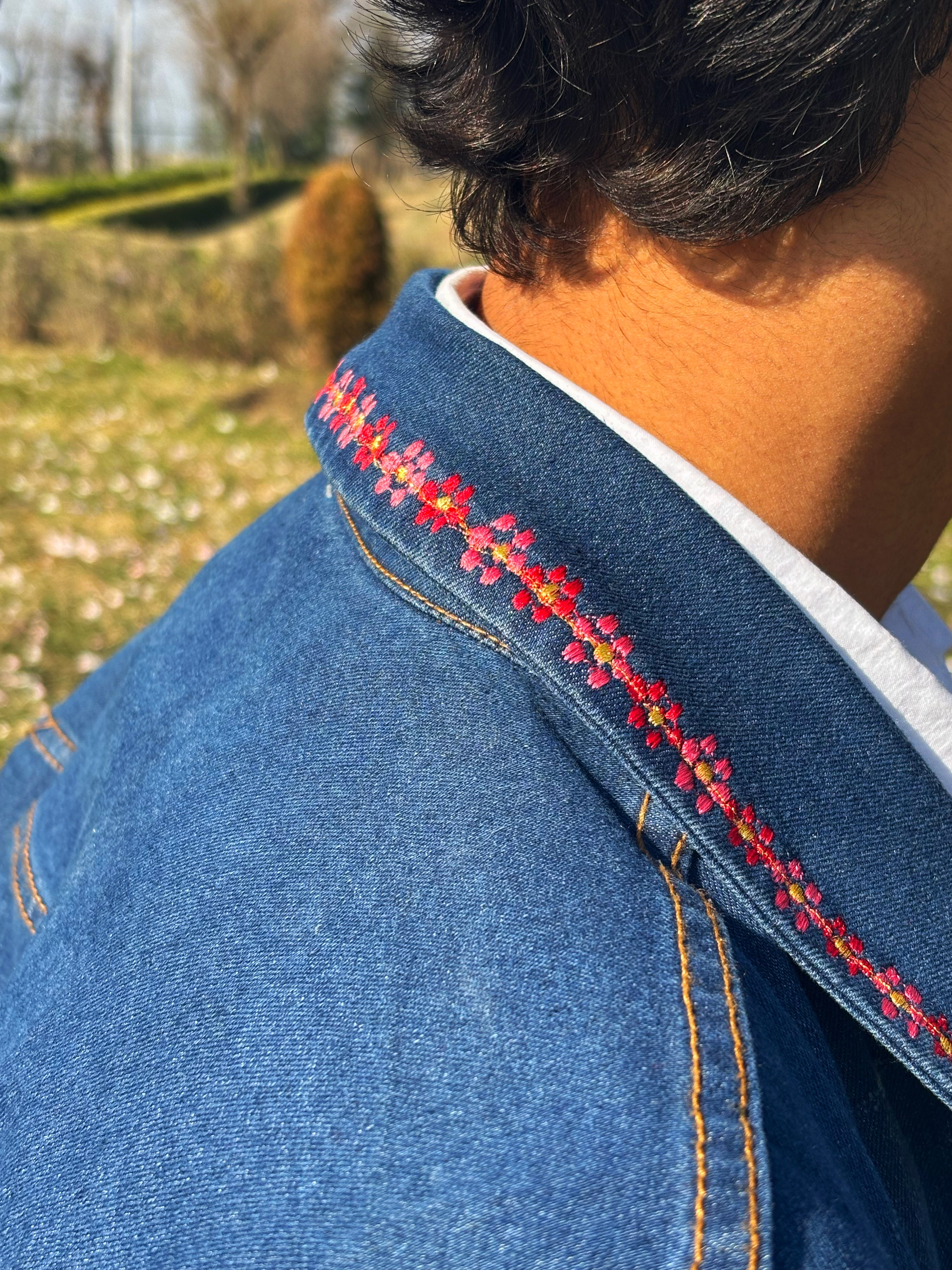 Kashmir Valley Denim Jacket