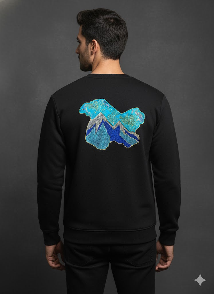 Kashmir Map Sweatshirt