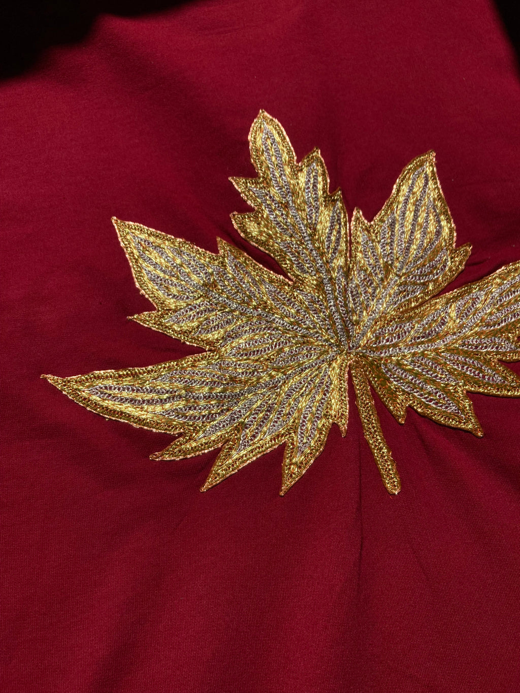 Hand Tilla Exclusive with Chinar Embroidery