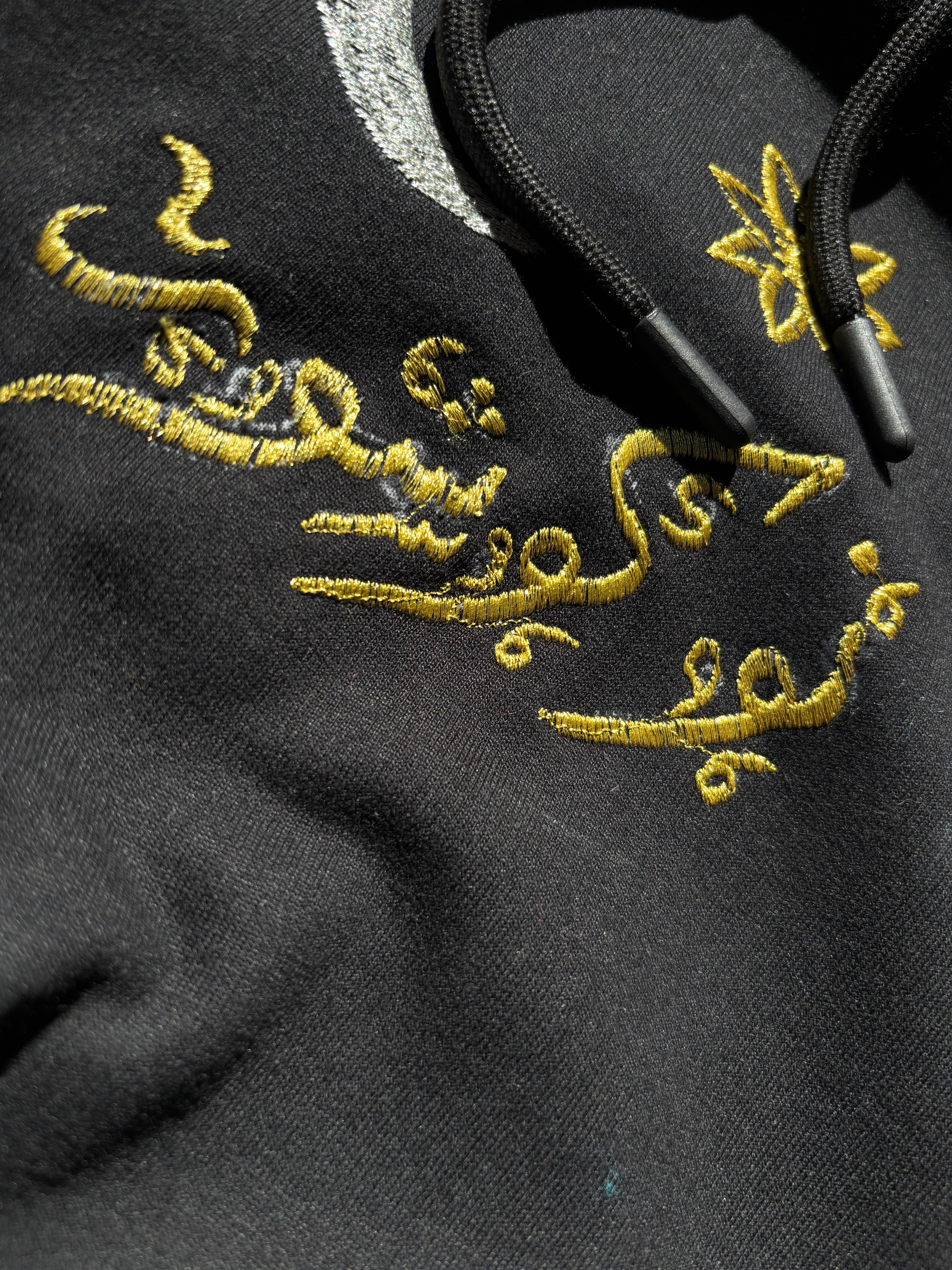 Arabian Night Inspired Silk Thread Embroidered Hoodie